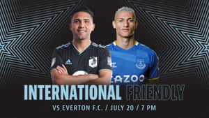 Everton Fc Against Minnesota United Fc Wallpaper