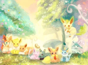 Every Eeveelution Wallpaper