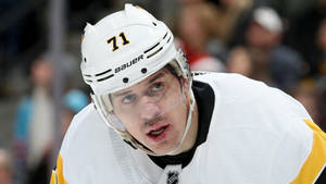 Evgeni Malkin Pittsburgh Penguins Game Reaction Wallpaper