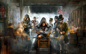 Evie And Jacob Frye - Assassin's Creed Syndicate Wallpaper Wallpaper