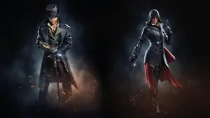 Evie Frye In Action: Assassin's Creed Syndicate Wallpaper
