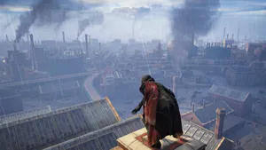 Evie Frye In Action, The Feisty Female Assassin From Assassin's Creed Syndicate Wallpaper