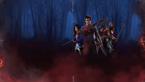 Evil Dead Forest Survivors Wallpaper