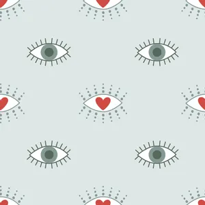 Evil Eye Heart Pattern.jpg Wallpaper