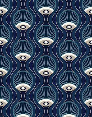 Evil Eye Pattern Aesthetic Wallpaper Wallpaper