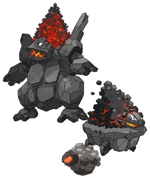 Evolution Of Rolycoly Wallpaper