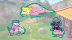 Evolutions Of Slowbro Wallpaper