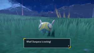 Evolving Dunsparce Wallpaper