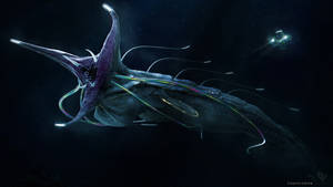 Evolving Ghost Leviathan Wallpaper