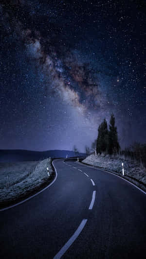 Exact Darkness In The Road Wallpaper