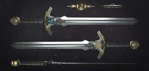 Excalibur - The Legendary Sword In Stone Wallpaper