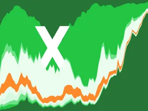 Excel Stylized X Logo Wallpaper