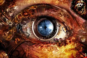 Exceptional Mechanical Eye Wallpaper