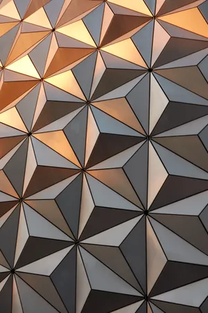 Exceptional Triangular Geometric Design Wallpaper