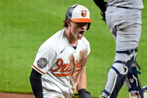 Excited Baseball Player Celebration Wallpaper