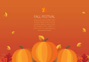 Excited Families Enjoying A Vibrant Fall Festival Wallpaper