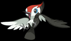 Excited Pikipek Wallpaper