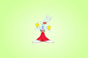 Excited Roger Rabbit Cartoon Wallpaper
