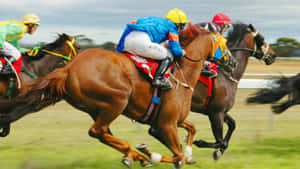 Excitement At The Melbourne Cup Day Wallpaper