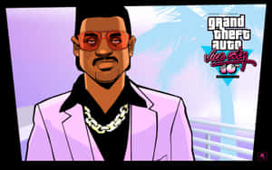 Excitement In The Streets Of Vice City Wallpaper