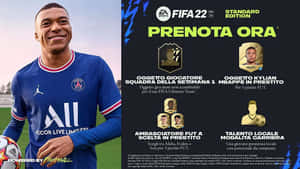 Exciting Action In Fifa 22 Wallpaper