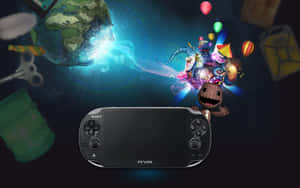 Exciting Action On Ps Vita Wallpaper