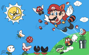 Exciting Adventure In Cartoon Games World Wallpaper