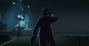 Exciting Back Angle View Of Dallas In Payday 2 Video Game Wallpaper