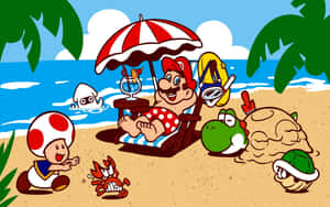 Exciting Beach Games For All Ages Wallpaper