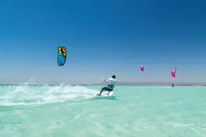 Exciting Beach Water Sports Adventure Wallpaper