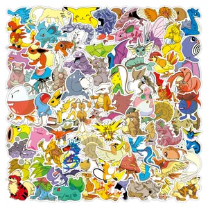 Exciting Collection Of Colorful Pokemon Stickers Wallpaper