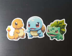 Exciting Collection Of Pokemon Stickers Wallpaper