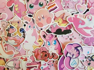 Exciting Collection Of Pokemon Stickers Of Your Favorite Characters Wallpaper