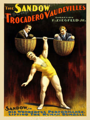 Exciting Display Of Vaudeville Performance Wallpaper