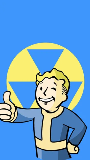 Exciting Fallout Shelter Game Scene Wallpaper