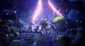 Exciting Fye No Skin Fortnite Battle Royale Action Wallpaper