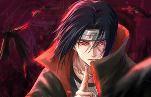 Exciting Jutsu Display In Action Wallpaper