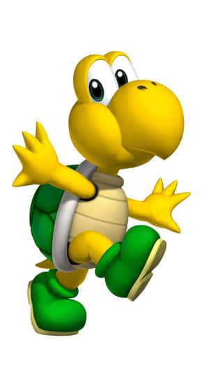 Exciting Koopa Troopa Adventure Wallpaper