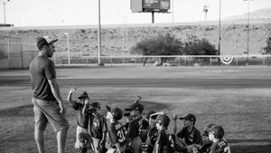 Exciting Little League Baseball Game Wallpaper