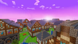 Exciting Minecraft Adventure Awaits! Wallpaper