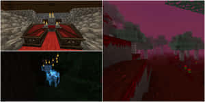 Exciting Minecraft Mods Adventure Wallpaper