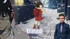 Exciting Moments From Erased - A Stellar Anime Series Wallpaper