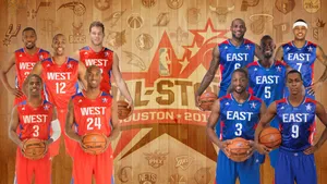 Exciting Nba All-star Game Action Wallpaper