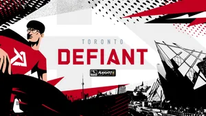 Exciting Overwatch League Action On Full Display Wallpaper