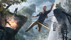 Exciting Platform Game Adventure Wallpaper