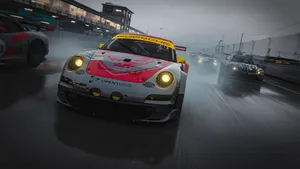 Exciting Porsche 911 Action In Forza Motorsport 7 Wallpaper