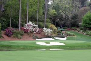 Exciting Scenes Of Golf At The Iconic Augusta National Wallpaper