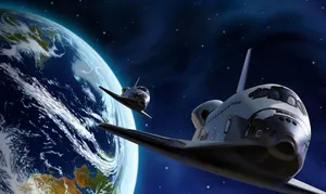 Exciting Space Mission In Progress Wallpaper