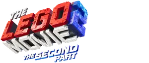 Exciting, Vibrant Logo Of The Lego Movie 2. Wallpaper