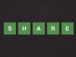 Exciting Wordle Game Share Tile Wallpaper